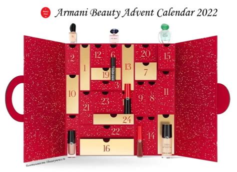 armani kalender|armani beauty advent calendar 2022.